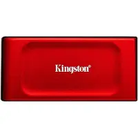 Kingston XS1000 -ulkoinen SSD-levy, 1 Tt, punainen