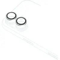 EPICO Aluminium Lens Protectors Clear view Scratch and Fingerprint Protection iPhone 17, Silver