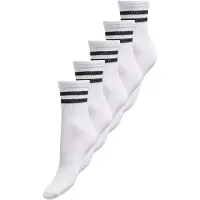Only Play Onpplay Sport Socks 5-Pack - White - ONE SIZE