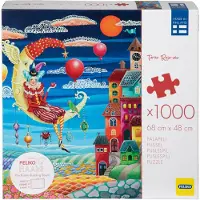 Peliko Terttu Raja-aho Uneton klovni 1000p palapeli