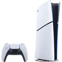 Sony Interactive Entertainment Playstation 5 Slim Digital, PlayStation 5, Musta, Valkoinen, 16384 MB, GDDR6, 448 GB/s, AMD (1000050120)