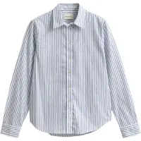 Gant Reg Classic Poplin Striped Shirt - Blue - 44