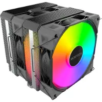 Montech NX600, 2x120 mm ARGB -prosessorijäähdytin, musta
