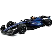Solido Diecast malli S1814402 WILLIAMS F1 TEAM FW46 BLUE L.SARGEANT SAUDI ARABIA GP 2024 1/18