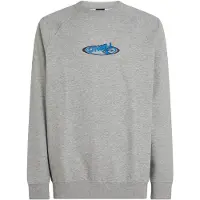 O'Neill Essentials 90'S Logo Crew Neulepaita harmaa, M