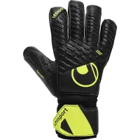 Uhlsport Maalivahdin Hanskat Fangmaschine Supersoft Hn Flex Frame - Musta/keltainen, koko 10