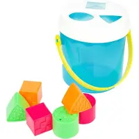 Toi-Toys Little Stars Baby Shape Sorter Bucket with 6 Block