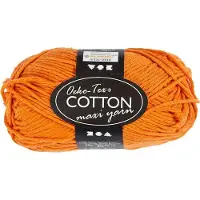 Creativ Company Puuvillalanka - - Cotton Maxi - 80-85 m - 50 g - Oranssi