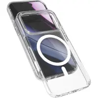 EPICO Hero Mag+ Case iPhone 17 Pro Max Qi2 & MagSafe yhteensopiva, läpinäkyvä