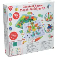 Playgo Create & Screw Mosaic Building - leikkisetti, 2099