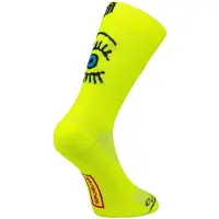 Sporcks Eye Yellow Socks, Size XS.