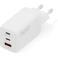 Digitus power adapter - GaN - 2 x USB-C USB - 67 Watt