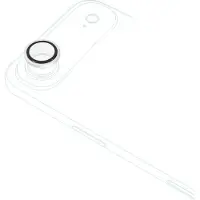 EPICO Aluminium Lens Protectors Clear view iPhone Air Scratch and Fingerprint Protection, Silver