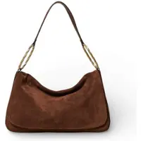 Twinset for woman. 261TD8560 Large brown Liliane bag (OSFA), Casual, Leather
