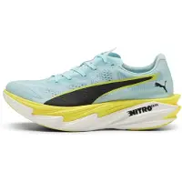 Puma Deviate NITRO Elite 4 Blue Yellow SS26 Women's, Size 39 - EUR
