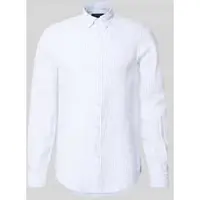 Ralph Lauren Slim Fit Striped Linen Shirt - Multi/patterned - XL