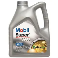 Mobil Super 3000 Formula D1 5W-30 Moottoriöljy Kanisteri 4 l - Opel - Astra, Insignia, Zafira, Crossland, Cascada. Ford - F-serie. Dodge - Durango