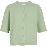 Vila Viliga 2/4 O-Neck Knit Cardigan - Noos - Green - M