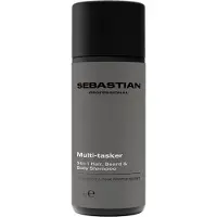 Sebastian Multitasker for Men 3-in-1 Hair, Beard and Body Shampoo, 50ml