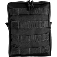 Red Rock Outdoor Gear Lg MOLLE Utility Pouch Black