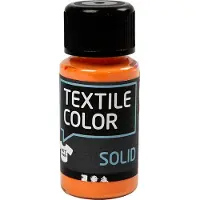 Creativ Company Textile Color Opaque Textile Paint - Orange 50ml