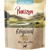 Purizon 4x1kg Puppy Large kana & kala koiran kuivaruoka