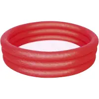 Bestway Ilmatäytteinen uima-allas 122 x 25 cm 51025 - punainen