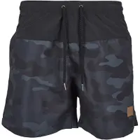 Urban Classics Uimashortsit savunsininen / kyyhkynsininen / musta