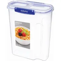 Sistema Iso säilytyspurkki kippikannella 4,2 l, Sistema