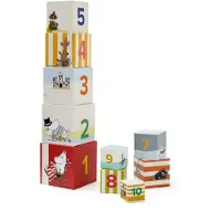 Kids Concept Palikkatornit - Mumitroldene - Multi - - OneSize - Palikkatornit