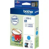 Brother LC-22U Mustepatruuna syaani