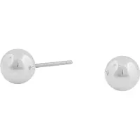 Sno of sweden Bennet Ear Plain Silver Onesize
