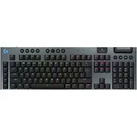 Logitech G G915 X - Näppäimistö - LIGHTSPEED - taustavalaistu - langaton - 2,4 GHz, Bluetooth, USB - QWERTY - US International - näppäinliitin: GL ...