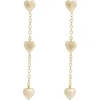 Sno of sweden Cute Long Ear Plain G-Onesize - Gold - ONE SIZE