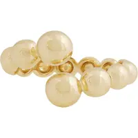 Sno of sweden Bennet Ring Plain G-One Size - Gold - ONE SIZE