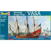 Revell Swedish Regal Warship Vasa 1:150