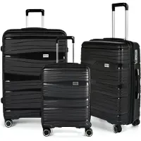 RakelW Travel Rakel W Traveling RW Travel Alfrida Collection Matkalaukut 3-pack, Musta