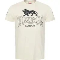 Lonsdale Paita 'Hazelhurst' ecru / musta