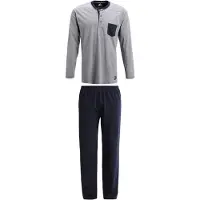 Ceceba Pitkä pyjama marine / laivastonsininen / offwhite