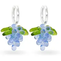 ANNELE Blueberry Jelly in Silver -korvakorut