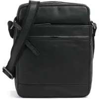 The Chesterfield Brand Anzora Crossbody-laukku Nahka 27 cm Musta