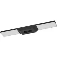 Osram LED-kaapinalusvalaisin Socket musta 3 000 K himmennettävä pistorasiat Socket,, Musta, Keittiö, Synteettinen materiaali