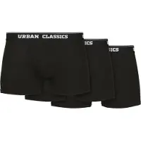 Urban Classics Bokserishortsit musta / valkoinen