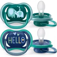 Philips AVENT Ultra Air 18+ kk Baby Boy Elephant -design Tutit – 2 kpl