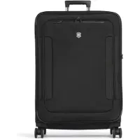 Victorinox Werks Traveler 7.0 4-pyöräinen vetolaukku 75 cm Laajennettava Musta