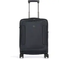 Victorinox Werks Traveler 7.0 4-pyöräinen Käsimatkatavara 55 cm Kannettavan tietokoneen taskun syvyys Laajennettava Sininen