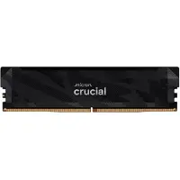 Crucial 16GB Pro OC DIMM 288-PIN - 6400 MT/s / PC5-51200 - CL32 - 1.35 V - ungepuffert - Matte Stealth Black (CP16G64C32U5B)