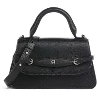 Etienne aigner Cavallo Käsilaukku Nahka 25.5 cm Musta