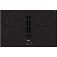 Siemens iQ300 EH811BE15E induktiotaso, 4 keittoaluetta, downdraft, musta