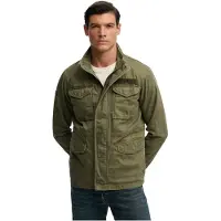Superdry for man. M5012359A Military Jacket M65 green (S), Casual, Cotton